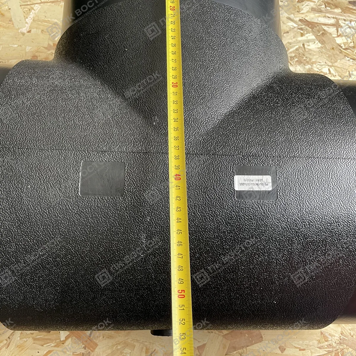 Тройник ПНД ПЭ100 SDR11 355 мм равнопроходной литой