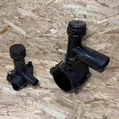 Седелка электросварная 225х32 мм с фрезой и ответной частью SDR11 Fox