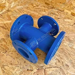 Крест стальной фланцевый КФ Ду 125х80 Ру10