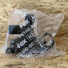 Седелка электросварная 225х32 мм с фрезой и ответной частью SDR11 Fox