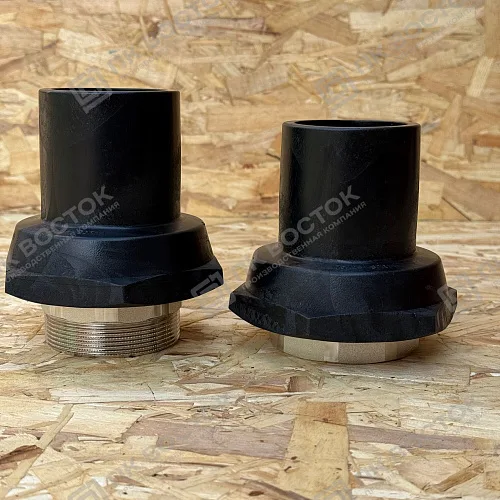 Переход ПЭ-Латунь 75х2*1/2" НР (с наружной резьбой)