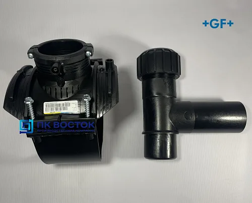 Седелка с фрезой 160х63 SDR11 GF Georg Fischer (комплект)